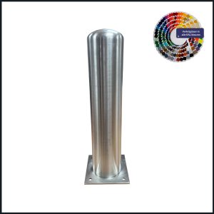 Aanrijdpaal RVS 316 Ø 168 x 3 x 1000 mm