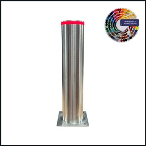 Verlichte aanrijdpaal RVS 316 Ø 167 x 3 x 750 mm