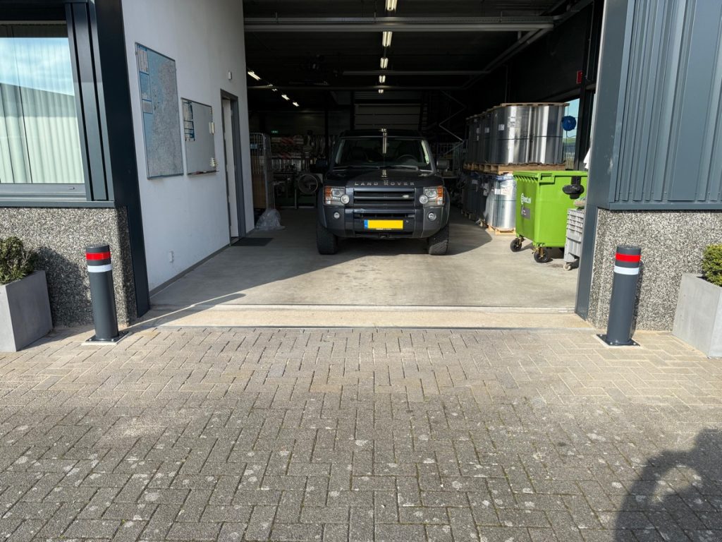 Aanrijdbeveiliging geplaatst in Heiloo